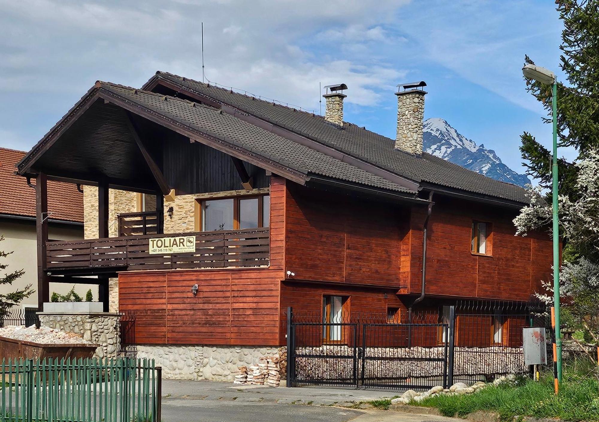 Penzion Toliar Hotel Stará Lesná Kültér fotó